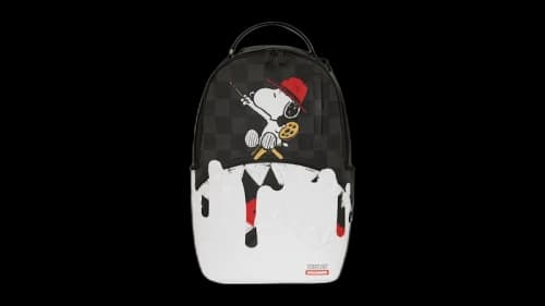 Sprayground Snoopy Art Bite DLXSV Backpack Multicolor