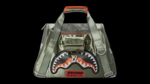 Sprayground Special Ops Alpha Shark Pet Carrier Bag Multicolor
