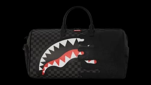 Sprayground Speed Shark Side Swipe Duffle Multicolor