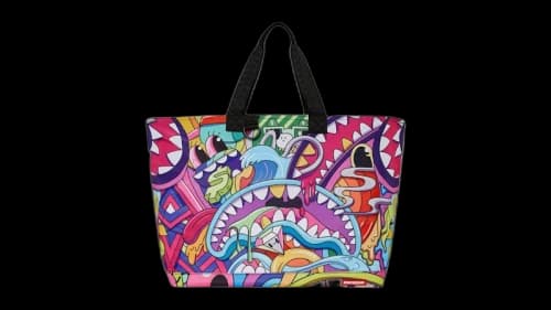Sprayground Steady Trippin Beach Tote Multicolor