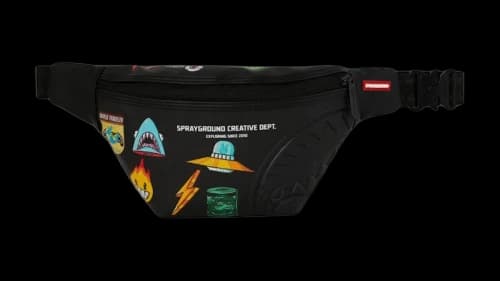 Sprayground The Journey Begins Savvy Crossbody Multicolor