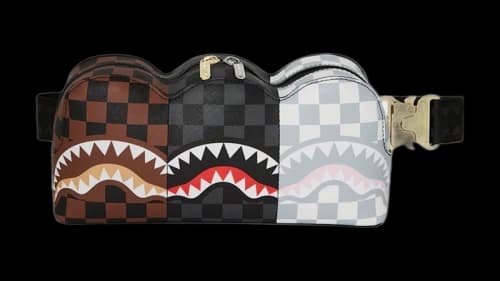 Sprayground Trinity Shark Flex Crossbody Multicolor
