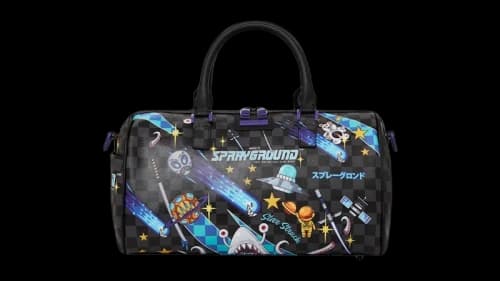 Sprayground Wtf Alien Invasion Mini Duffle Multicolor