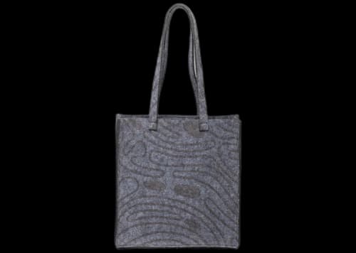 SPUNGE x Salehe Bembury Fat Felt Tote Concrete Paste/Bark