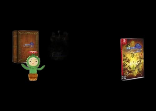 Square Enix Nintendo Switch Legend of Mana Collectors Edition (JPN Version) Video Game Bundle