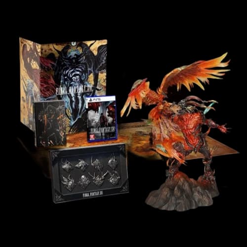 Square Enix PS5 Final Fantasy XVI Collector's Edition Video Game Bundle HK Edition