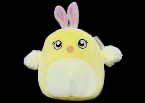 Squishmallow Aimee Chick With Bunny Ears 8 Inch Plush