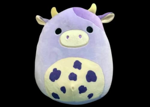 Squishmallow Bubba The Purple Cow 9.5 Inch (2021 Easter Exclusive) Plush Purple