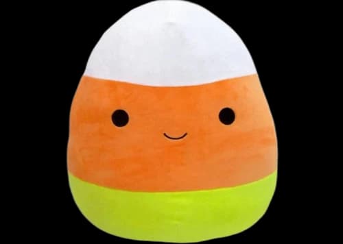 Squishmallow Cannon The Candy Corn Haloween 8 Inch Plush Yellow/Orange/White