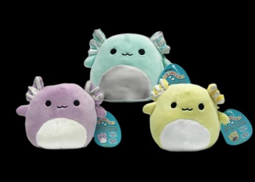 Squishmallow Easter Exclusive Axolotl Set 5 Inch (Set Of 3) Plush Multi