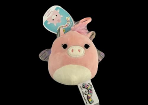 Squishmallow Pandora The Pegasus 3.5 Inch Clip On Plush