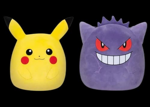 Squishmallow Pokemon 20" Pikachu & Gengar Plush Set