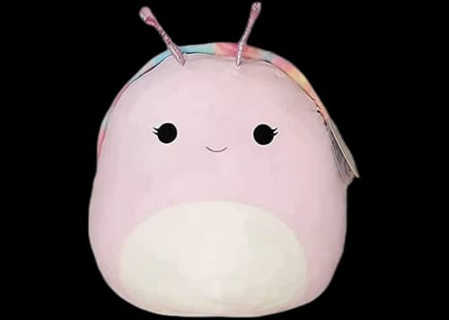 Squishmallow Silvina The Pink Snail Tie Dye 16 Inch Plush