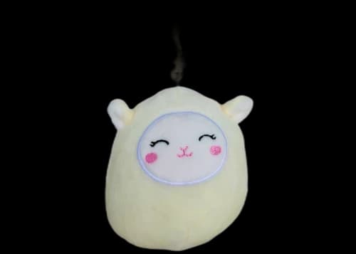 Squishmallow Sophie The Lamb 3.5 Inch Clip On Plush
