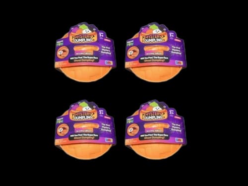 Squishy Bun Mystery Dumpling Spooky Edition Blind Box 4x Lot