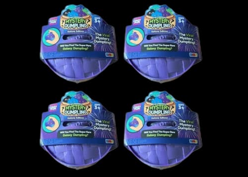 Squishy Bun The Original Mystery "Dumpling" (Galaxy Chase Version) Blind Box 4x Lot