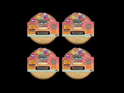 Squishy Bun The Original Mystery Dumpling :Sherbert Edition Blind Box 4x Lot