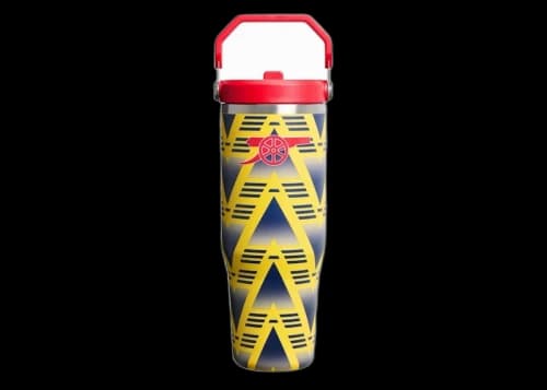 Stanley 1913 x Arsenal IceFlow Flip Straw 30oz Tumbler Bruised Banana