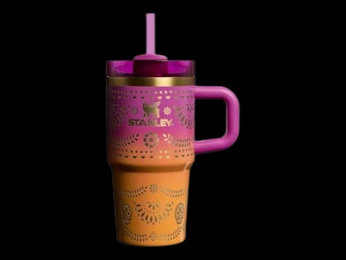 Stanley Dia de Muertos Quencher H2.0 FlowState 20oz Tumbler Sunrise Catrina