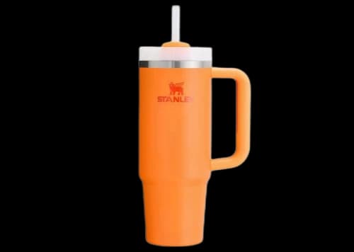 Stanley Heat Wave Exclusive Collection Flowstate Quencher 30oz Tumbler Goldenrod
