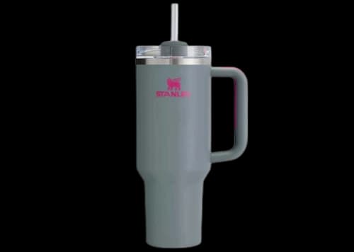 Stanley Heat Wave Exclusive Collection Flowstate Quencher 40oz Tumbler Grey Rock