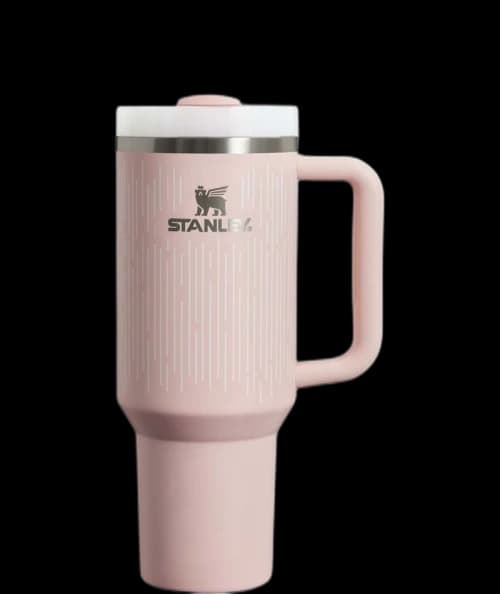 Stanley The Clean Slate Flowstate Quencher 40oz Tumbler Soft Rain Bloom