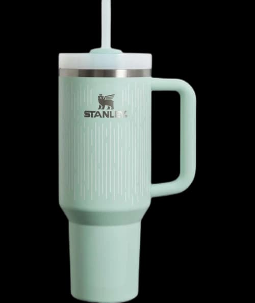 Stanley The Clean Slate Flowstate Quencher 40oz Tumbler Soft Rain Mint