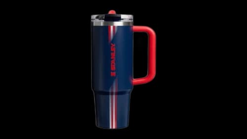 Stanley The Country Collection Quencher ProTour Flip Straw 30oz Tumbler Team Navy Red
