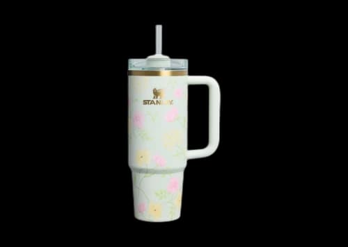Stanley The Easter Flowstate Quencher 30oz Tumbler Spring Blossoms