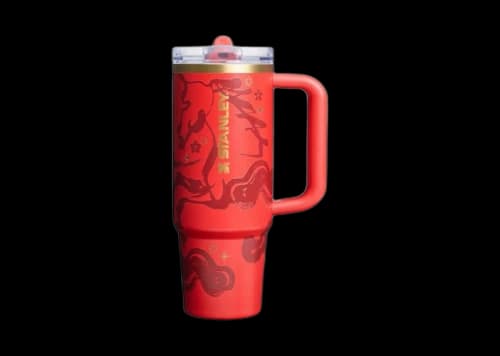 Stanley The Lunar New Year ProTour Flip Straw Quencher 30oz Tumbler Red Stallion