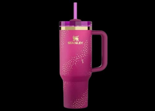 Stanley x Barbie Legends Flowstate Quencher 40oz Tumbler 70s Superstar