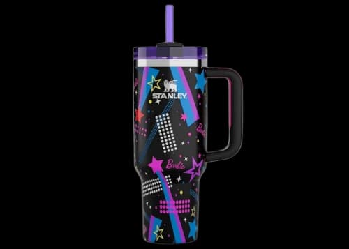 Stanley x Barbie Legends Flowstate Quencher 40oz Tumbler 90s Rockers