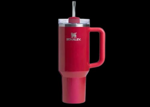Stanley x e.l.f Cosmetics Flowstate Quencher 40oz Tumbler Red Delicious