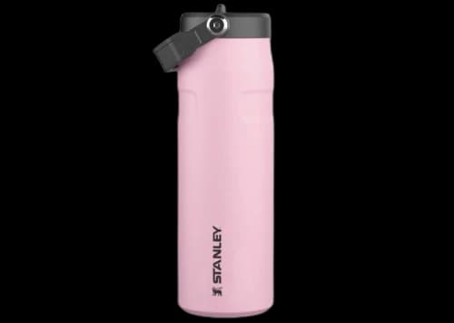 Stanley x Leo Messi The GOAT Collection Iceflow 24oz Bottle With Flip Straw Lid Messi GOAT Pink