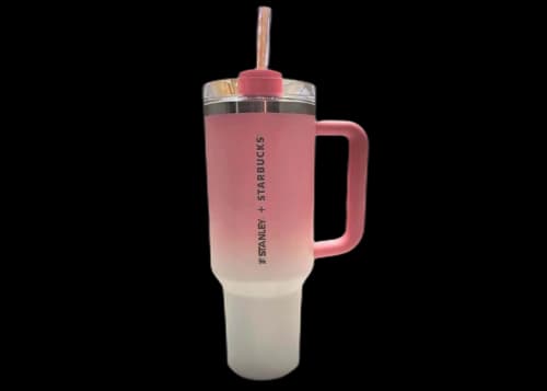 Stanley x Starbucks Philippines Exclusive Flowstate Quencher 40oz Tumbler Sweet Pink