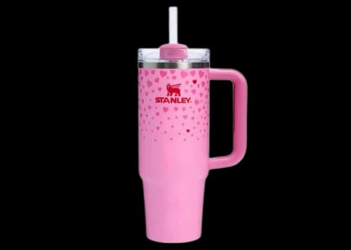 Stanley x Target Exclusive Valentines Day Flowstate Quencher 30oz Tumbler Sweet Hearts