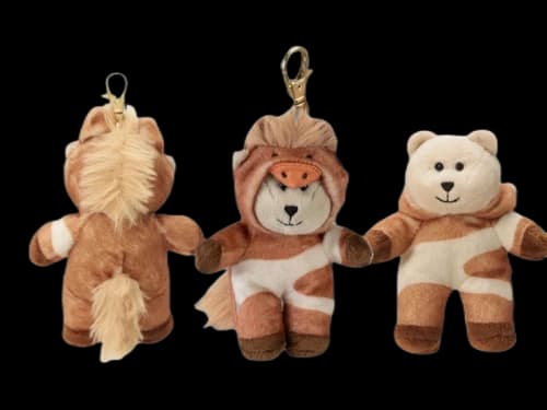 Starbucks Bearist Year of the Horse Plush Keychain