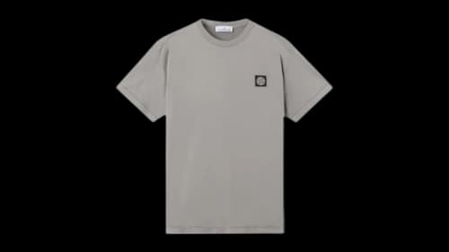 Stone Island 2100027 60/2 Cotton Jersey T-shirt Cement