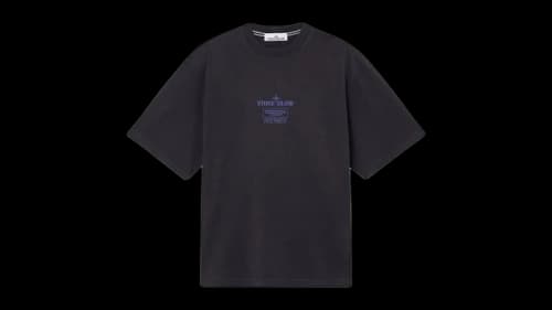 Stone Island 2100037 Combed Organic Cotton Jersey T-shirt Ink Blue