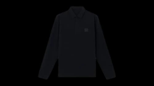 Stone Island 2200011 Cotton Crepe Ghost Jersey Sweater Navy Blue