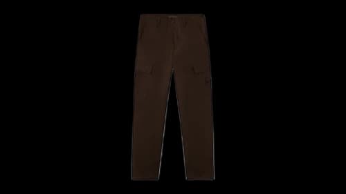 Stone Island 3100019 Weatherproof Cotton Canvas Ghost Pant Dark Brown
