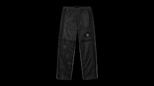 Stone Island 3100027 Ripstop Light HT Nylon Pant Lead Grey