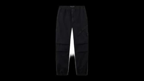 Stone Island 3100036 Stretch Organic Broken Twill Cotton Old Effect Pant Black