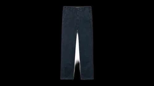 Stone Island 3100037 Stretch Organic Broken Twill Cotton Old Effect Pant Navy Blue