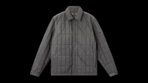 Stone Island 4100099 Nylon Smerigliato Ghost Jacket Dark Grey
