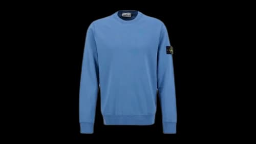 Stone Island Felpa Crewneck Blue
