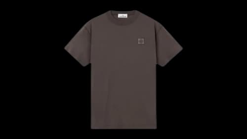 Stone Island S/S Compass Logo Ghost T-Shirt Charcoal