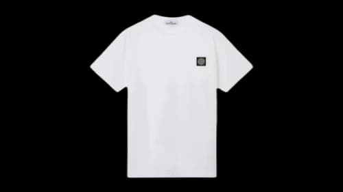 Stone Island S/S Compass Logo T-Shirt White
