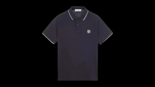 Stone Island S/S Polo Navy Blue