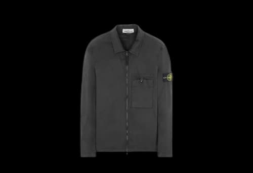 Stone Island Supima Cotton Twill Stretch-TC Black (SS22)
